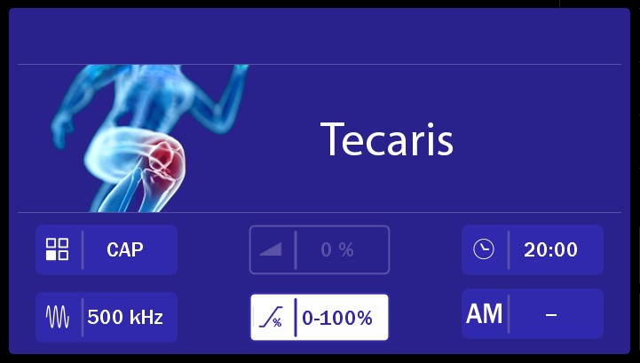 Tecaris - urządzenie do terapii tecar